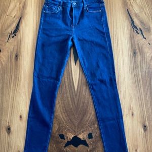 High Rise Dark Skinny Jeans
